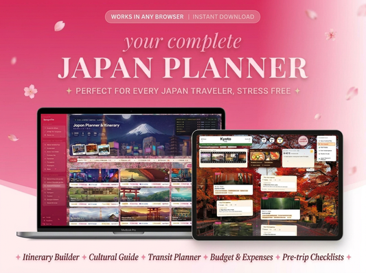 Japan Itineraries & Planner- Senpai Go!