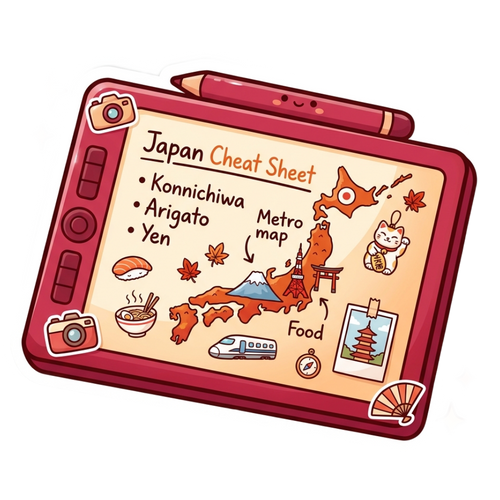 Japan Cheat Sheet